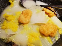 浓汤鱼腐娃娃菜-旺顺阁鱼头泡饼(常营店)