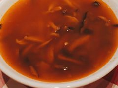 蘑菇汤莜面鱼鱼-西贝(吴江路湟普汇店)