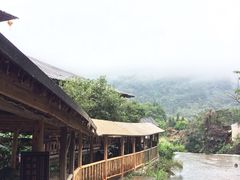 -天门沟九州驿站树上汤泉