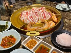 水煎肉-猪啊牛呀羊啊铜盘烤肉(正大广场店)