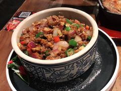 传统黑三剁配薄冰-雀舞云南菜(天津天河城购物中心店)