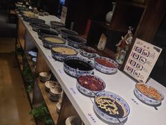 自助调料区-小龙坎老火锅(华飞店)