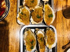 蒜蓉粉丝烤生蚝扇贝-福苗小骆驼烧烤(莲湖路店)