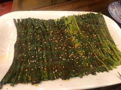 烤韭菜-一品江湖烧烤餐厅