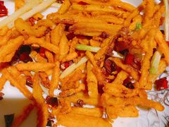 干煸莲藕丝-杨记隆府(汉街店)