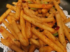 干煸藕丝-刘胖子家常菜·蹄花焖藕(江汉路总店)