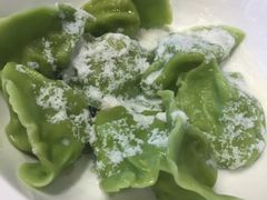 椰汁碧绿菠菜饺子-金汇酒楼(中山东区店)