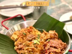 蒜香拼盘-浩海火燒雲傣家菜(静安芮欧店)