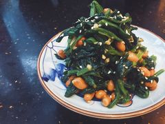 果仁菠菜-锦尚阁烤鱼•天津菜(宣武门胡同店)