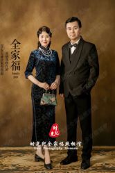 -时光纪亲子全家福照相馆(静安店母女写真父母纪念照)