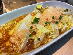 蒜泥娃娃菜-蜜桃餐厅·伴山(绿宝广场店)