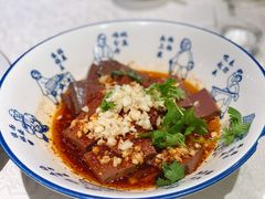 辣子蒜羊血-汉唐宴长安食府