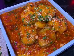 铁板鱼香茄盒-醉小酒馆·川菜·江湖菜·重庆菜(观音桥旗舰店)