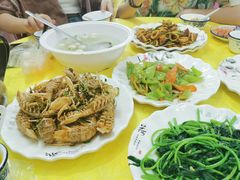 椒盐濑尿虾-顺品美食店•现捞海鲜(海陵岛店)