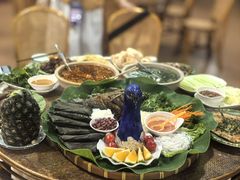 -沐毫傣泐云南菜孔雀宴•手抓饭傣味烧烤(曼听店)