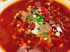 水煮牛肉-台北楚楚园馅饼粥(虹桥南丰城店)
