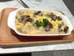 蘑菇牛柳焗饭-卡朋西餐(大信新都汇店)