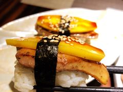 鹅肝芒果握饭-山葵家·创意料理(万象汇店)
