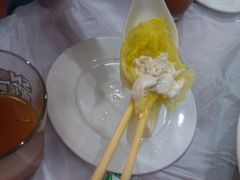 虾蓉草菇白菜-砂锅李(九江路店)