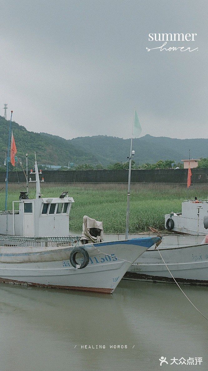 雨天的横山码头｜告诉我海是什么颜色