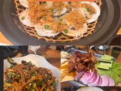 -海派美食·家宴海鲜青岛菜·石锅鲽鱼头(东方城店)