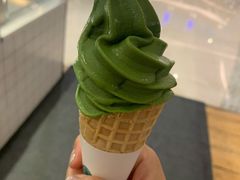 抹茶霜淇淋-36抹茶·千层与鲜果茶(欢乐海岸店)