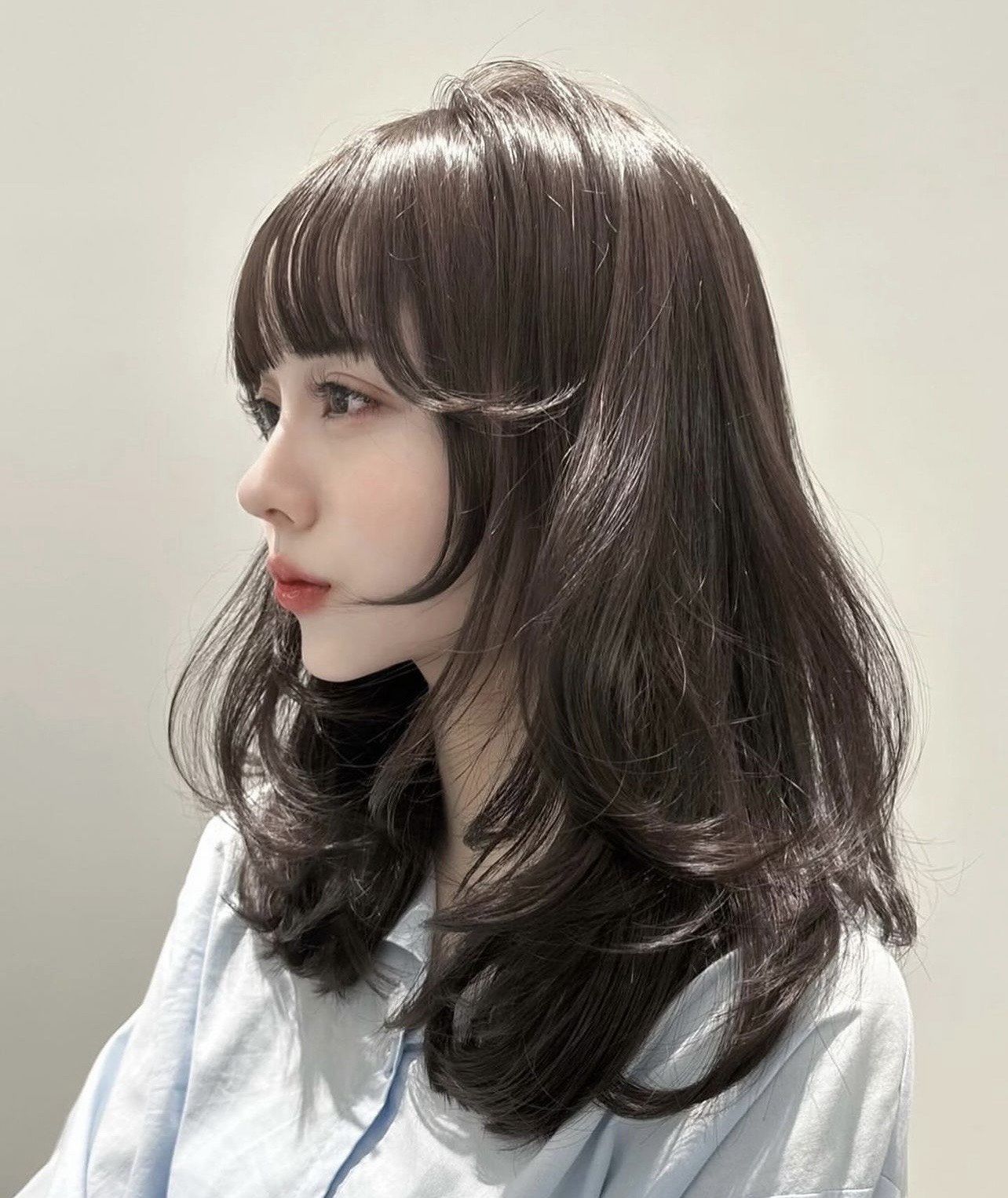 简单又好看的发型 女生中长发发型 染发设计