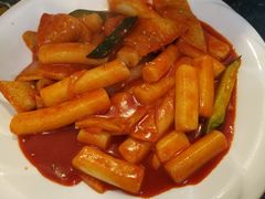 鱼饼炒年糕-桃园中华料理炸酱面(燕儿岛路店)
