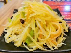炝拌土豆丝-北往西·西安油泼面(万德庄店)
