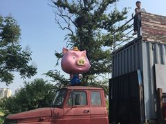 -田园东方蜜桃村的田野营地