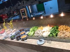 自助调料区-菲住布渴酒店自助餐厅(阿里巴巴西溪园区店)