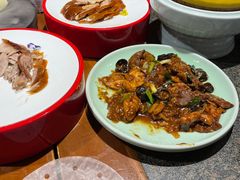 爆三样-真地道京味府·鲜橙烤鸭·北京菜(朝外大街东大桥店)