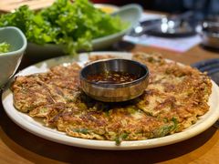 老炉家特制海鲜饼-老炉家木炭烤肉(长江国际店)