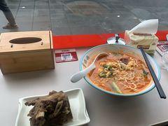番茄鸡蛋手擀蛋清面-肖妈妈手擀面(武夷店)