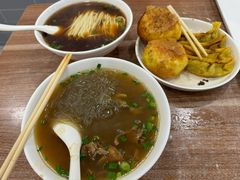 牛杂粉丝汤-草桥清真牛肉锅贴扁食店
