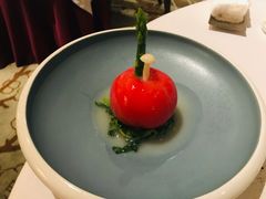上汤浸季节时令菜苗-广州富力丽思卡尔顿酒店·丽轩·粤菜