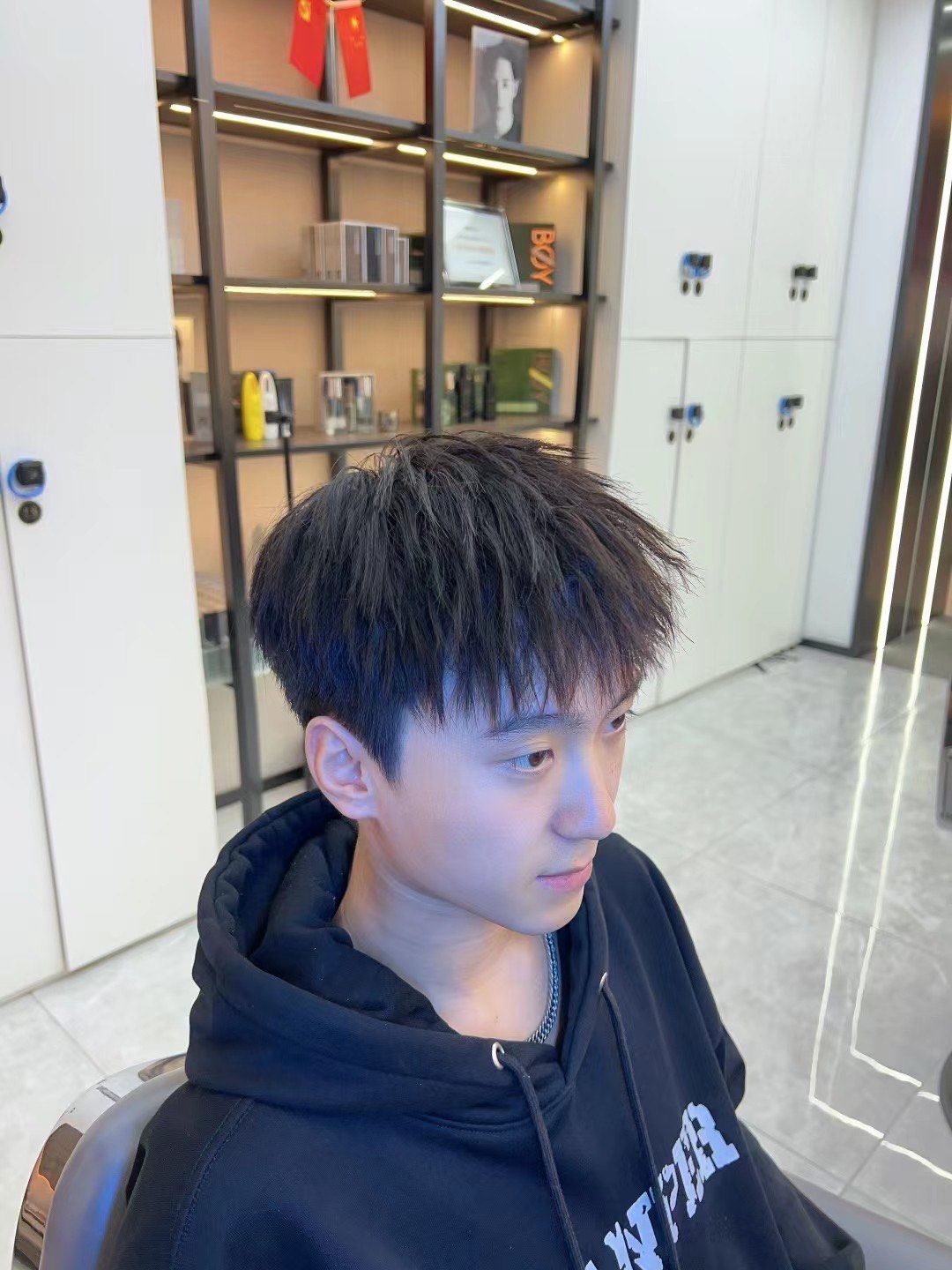 男孩子的个性发型