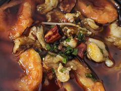 牛蛙拼大虾-蛙大侠香辣牛蛙火锅店(总店)