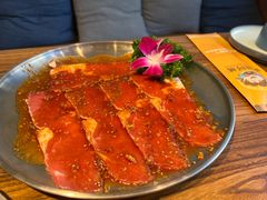 -明洞阿姨·韩式酱蟹烤肉·创意料理(三元桥店)