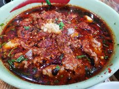 水煮肉片-雨田饭店