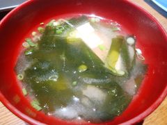 裙带菜汤-炎蔵牛舌烤肉
