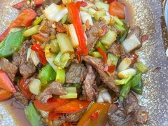 小炒黄牛肉-阿鹏故事云南野生菌火锅(人民路店)