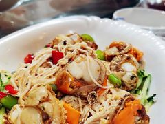 -东来菜馆•手抓海鲜家常菜•海鲜锅贴(鸽子窝店)