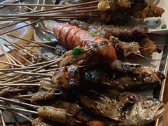 烤羔羊肉串-木屋烧烤(坂田天安云谷店)