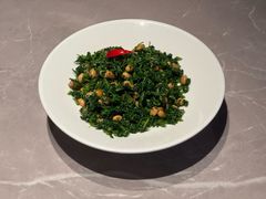 芥兰苗拌甜黄豆-醉庐·新上海菜(南京西路店)