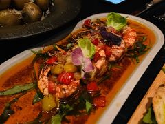 香蒜辣味橄榄油大虾-C&R西班牙餐厅