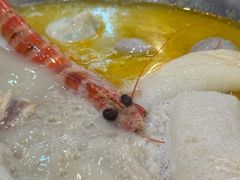 -鲜入围煮花胶鸡海鲜火锅