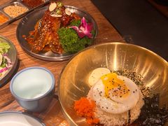 -明洞阿姨·韩式酱蟹烤肉·创意料理(三元桥店)