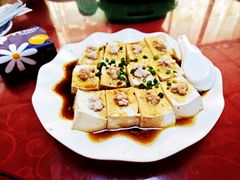 蒸酿客家豆腐-荔枝红五号农庄