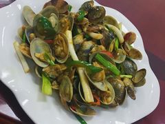 姜葱炒花甲-皓景海鲜·地标美食(双月湾店)